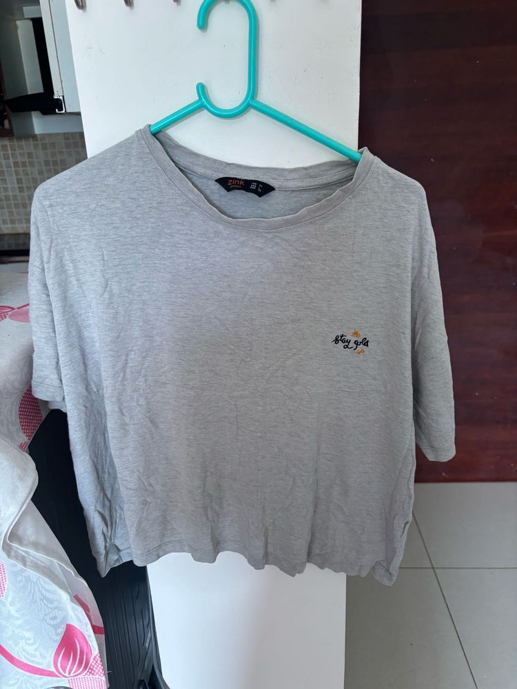 Gray Graphic Tee