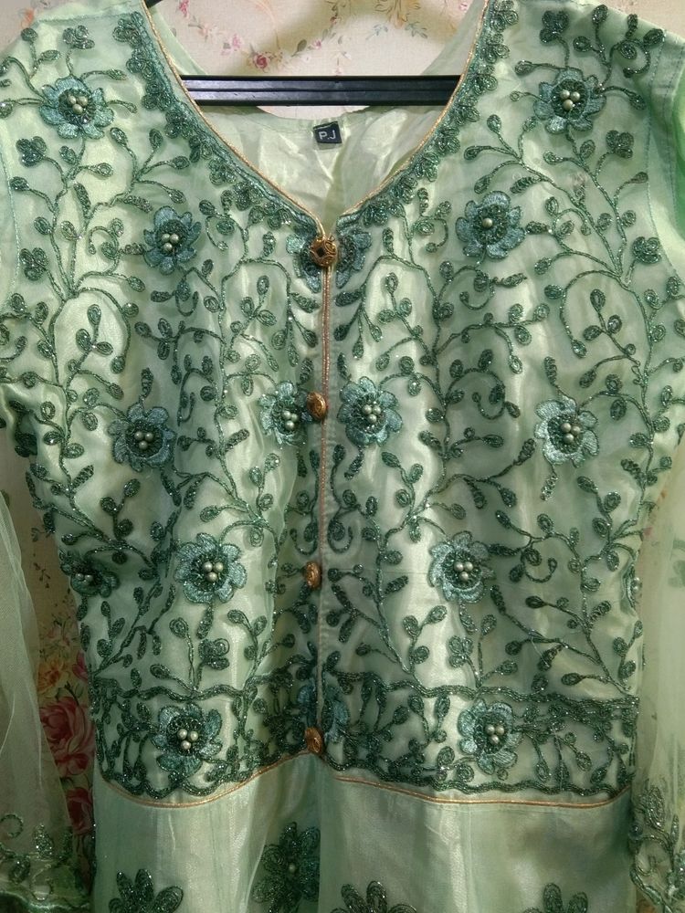 Garara With A–line Kurti