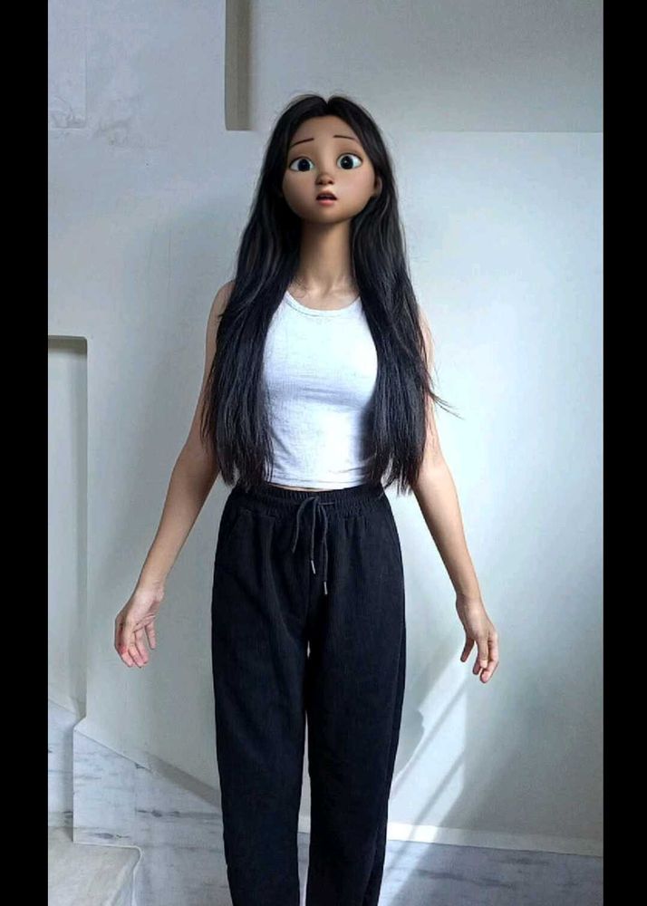 Black Drawstring Pants
