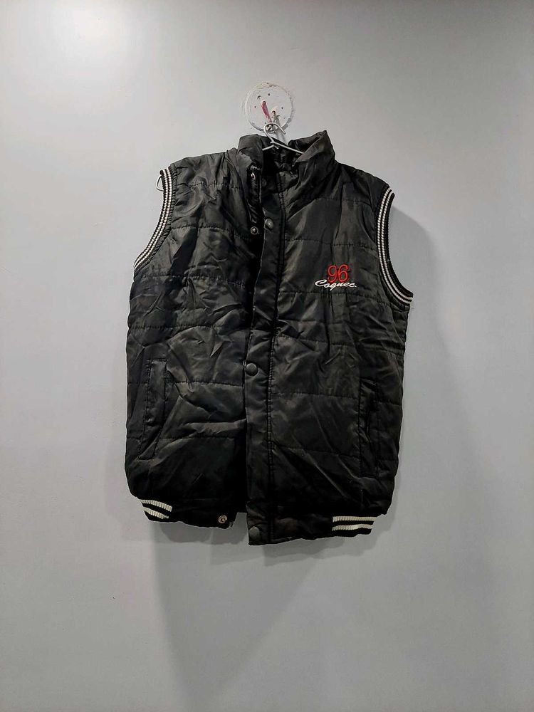 ❄️ Black Puffer Half Jacket