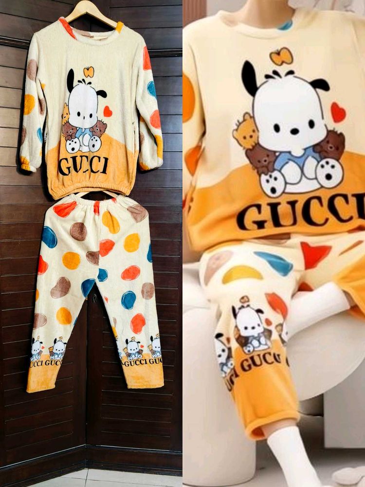 Cute Cartoon Pajama Set