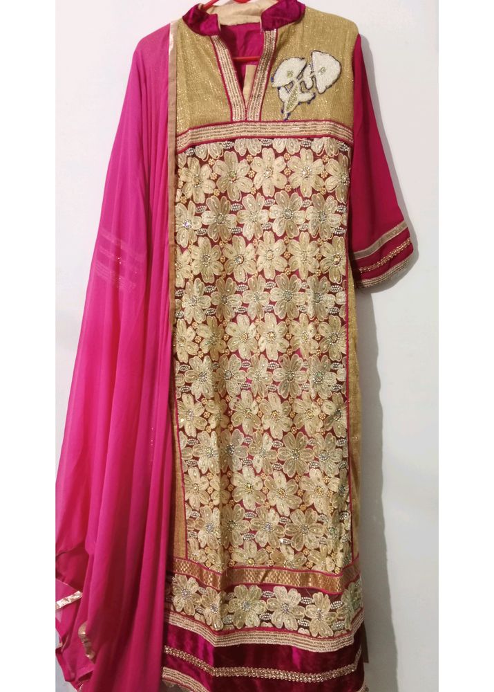 Pink Pakistani Suit