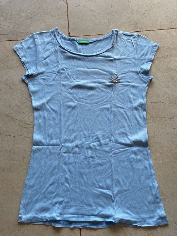 Benetton Baby Blue Tee