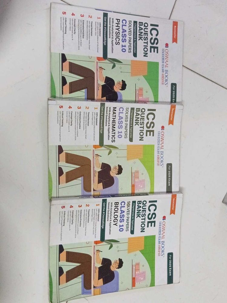 Oswaal Books ICSE Class 10 Solved Papers