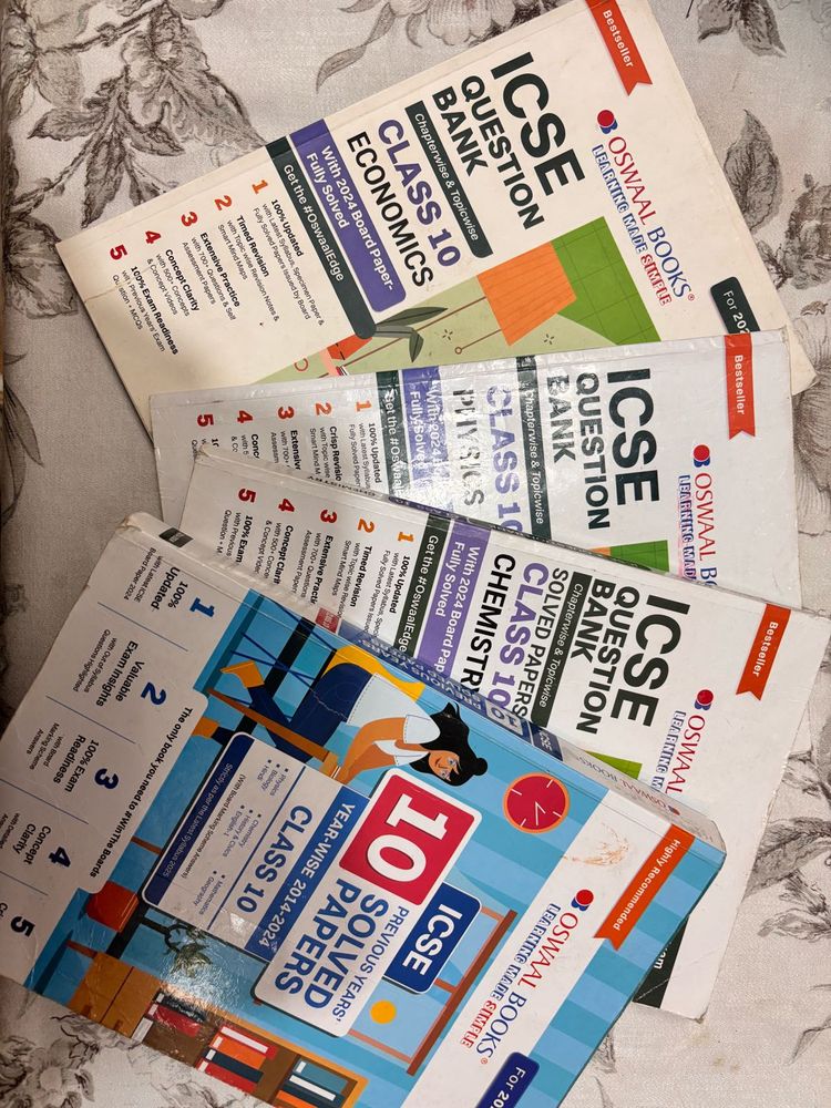 ICSE Class 10 Books (2024 edition )