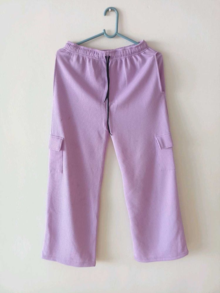 Lavender Cargo Pants