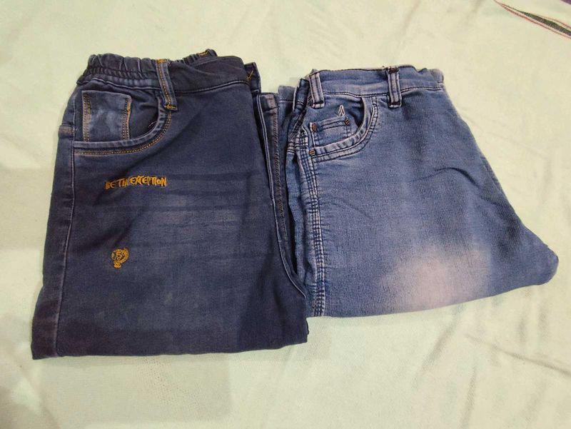 Combo Of 2 Denim Shorts For Men/ Boys