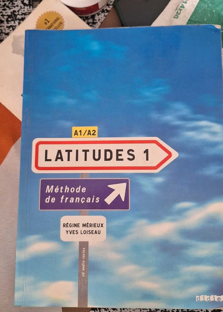 Latitudes 1 Textbook Original For French Language