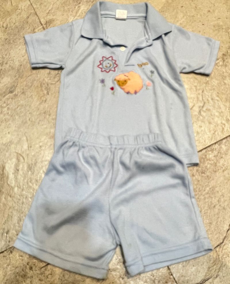 Cute Baby Blue Outfit