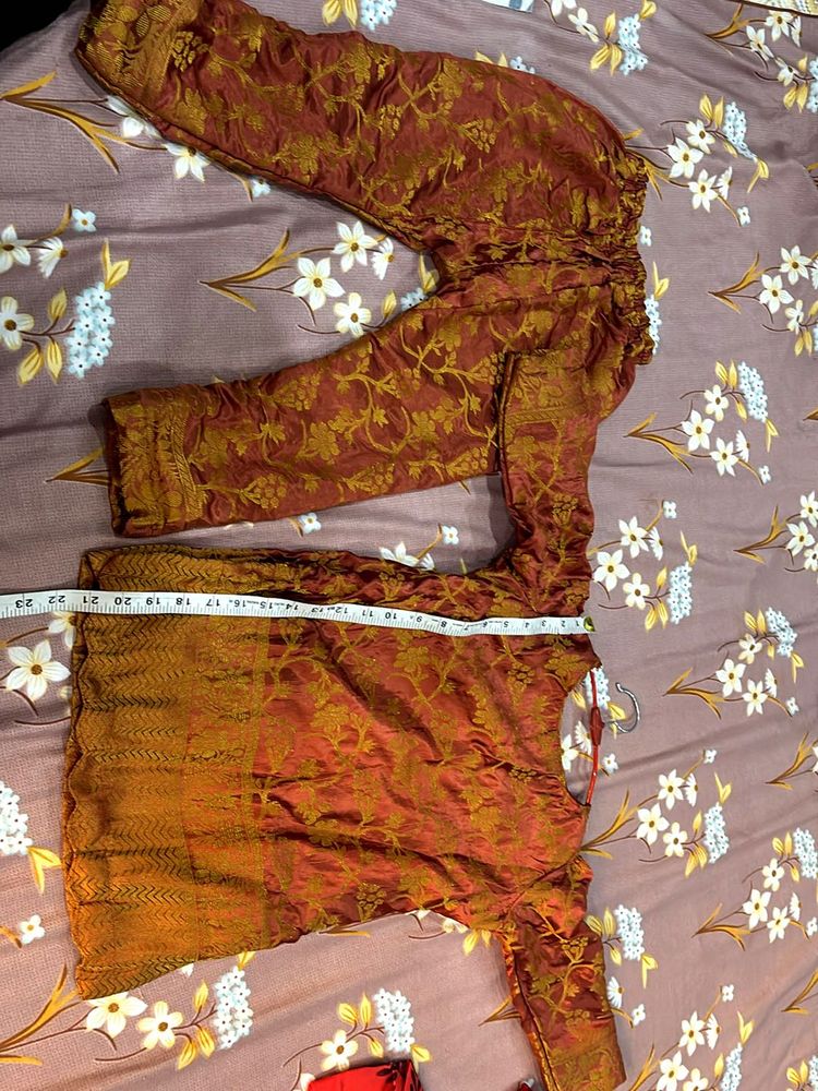 Girls ethnic coord set