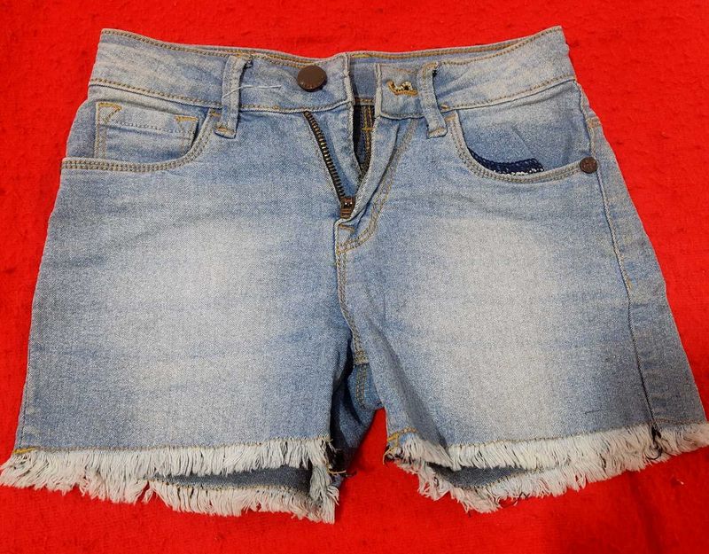 Girl kids Denim Shorts