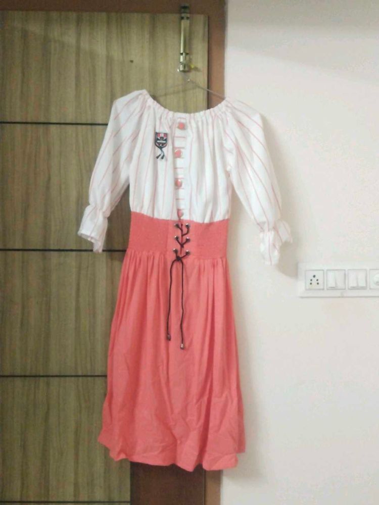 Cute Striped Skater Dress