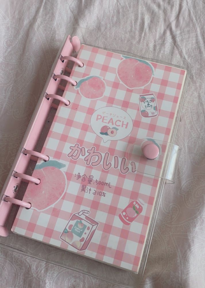 Korean Leaf Note Peach