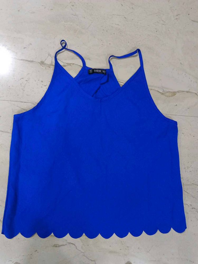 Blue Cami Top