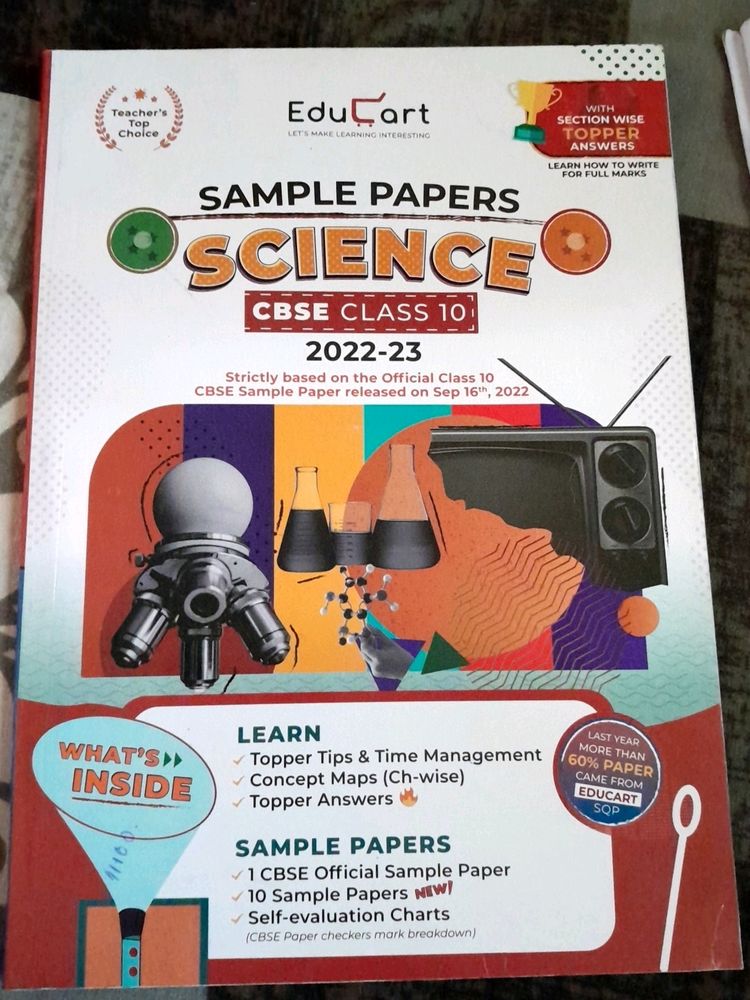 Science Sample Paper For Cbse Class 10
