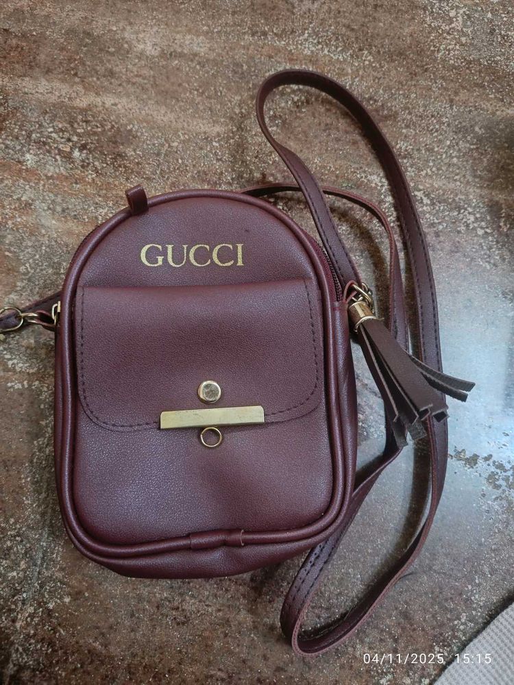 new small Gucci Crossbody Bag(3 compartment )
