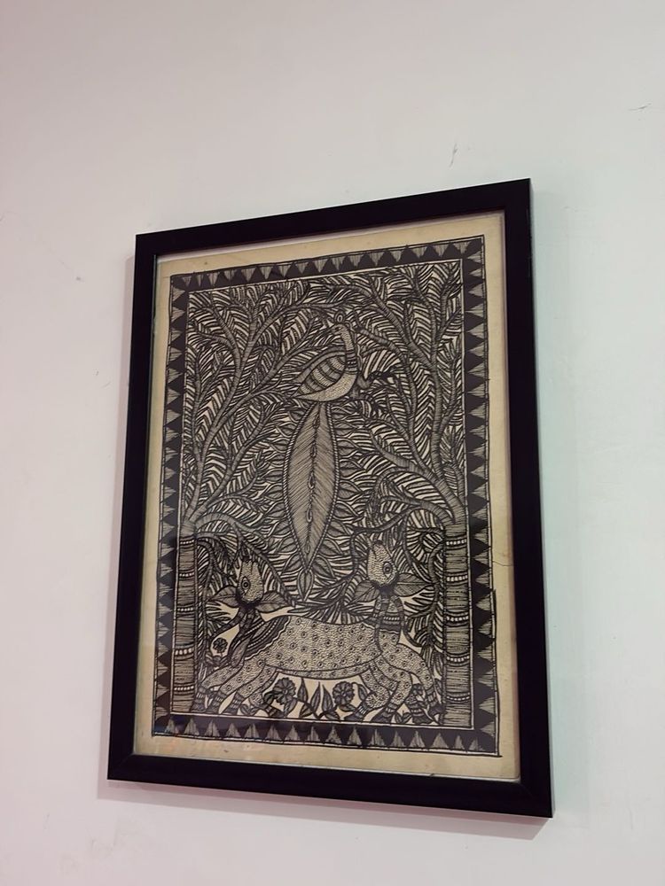 Framed Madhubani Art