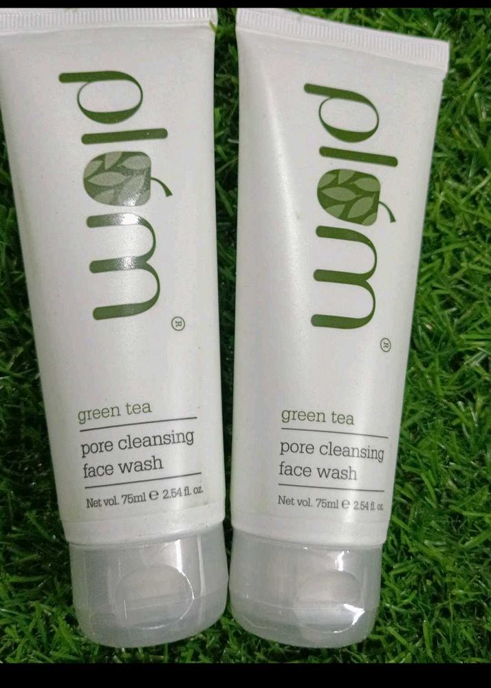 2 Plum Green Tea Pore Cleansing Face Wash