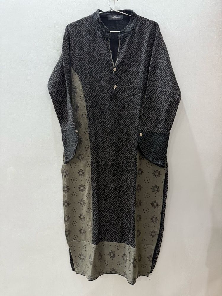 Jullious Black Kurta