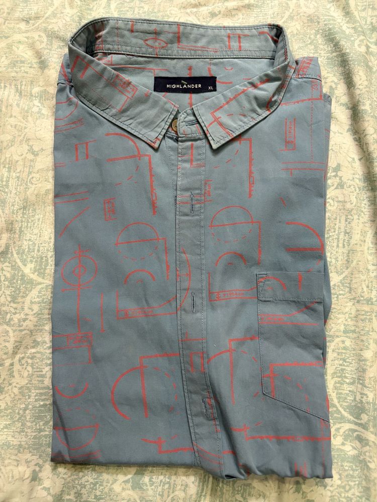 Highlander Brand Full Sleeves Shirt