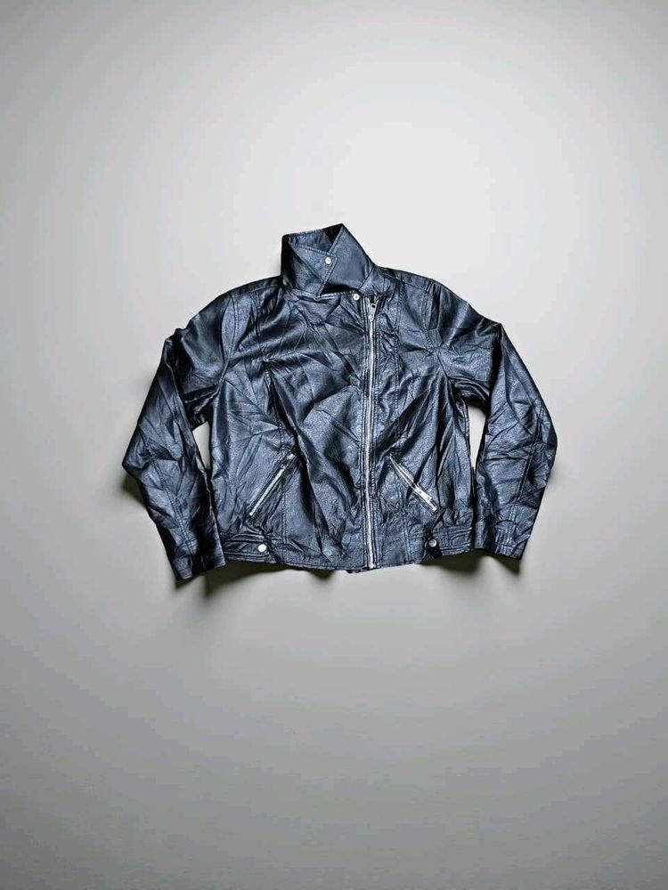 Stylish Black leather Jacket