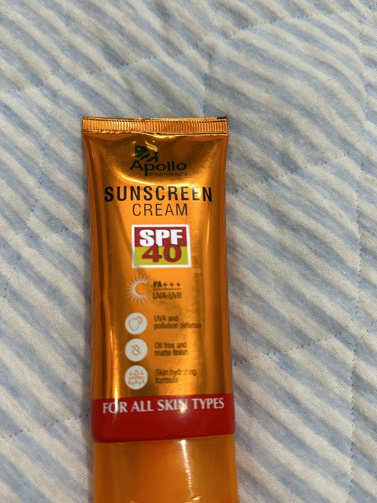 Apollo Pharmacy Sunscreen SPF 40