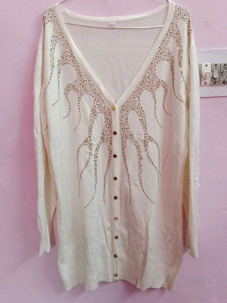 Women&#39;s stylish V Neck Cardigan