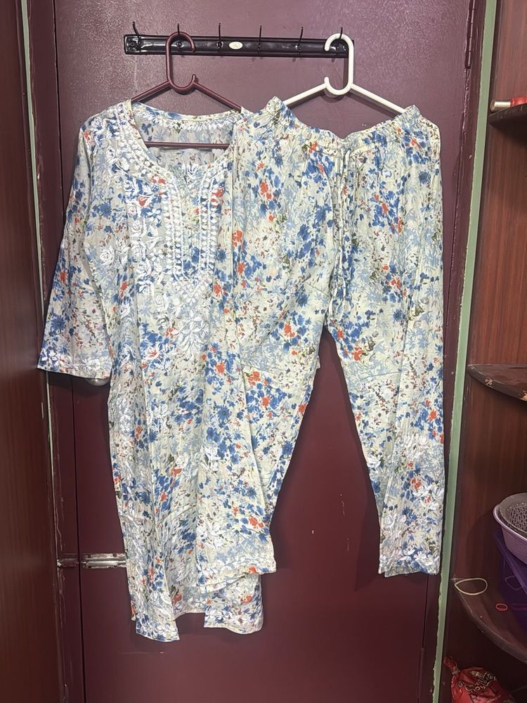 Floral Kurta Set