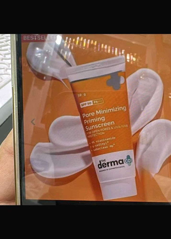 Combo Of Pore Minimizing Sunscreen N Moisturizer