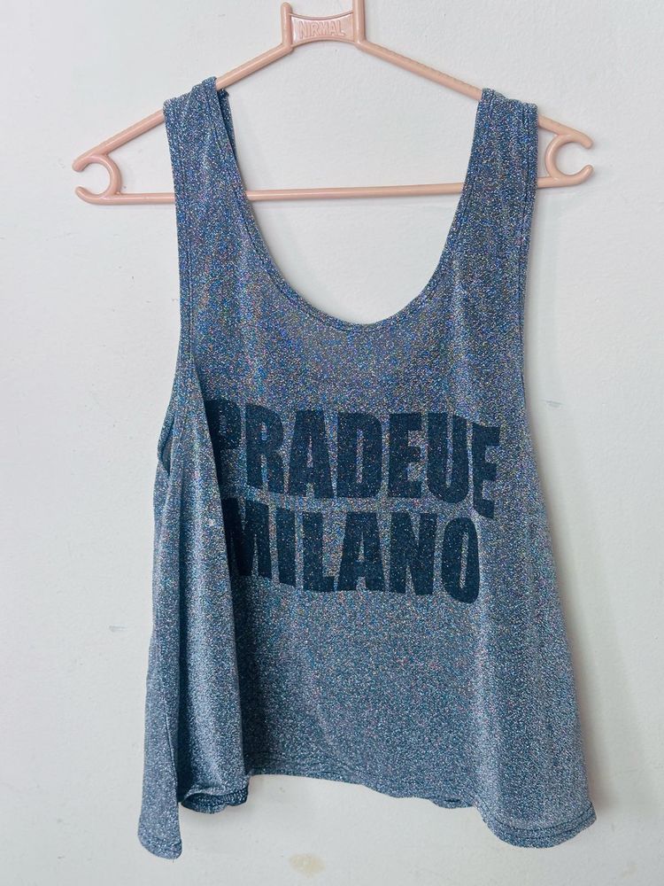 Silver Tank Top 💕