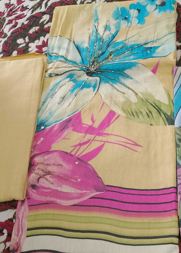 Floral Dress Material