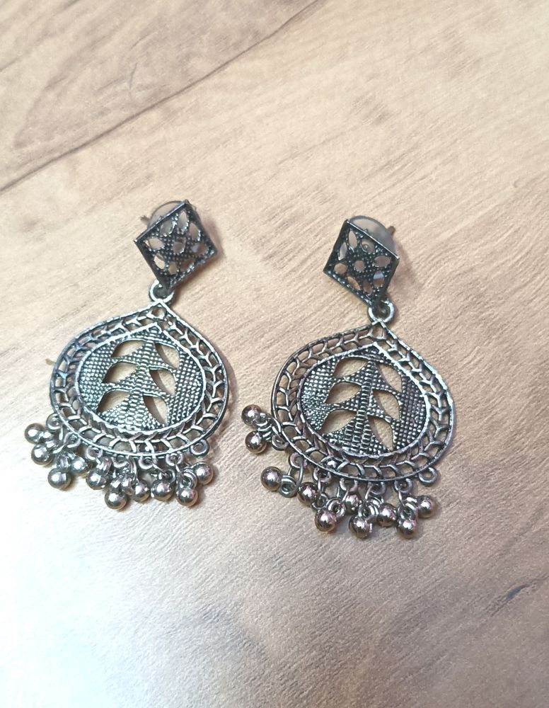 Oxidised Earrings