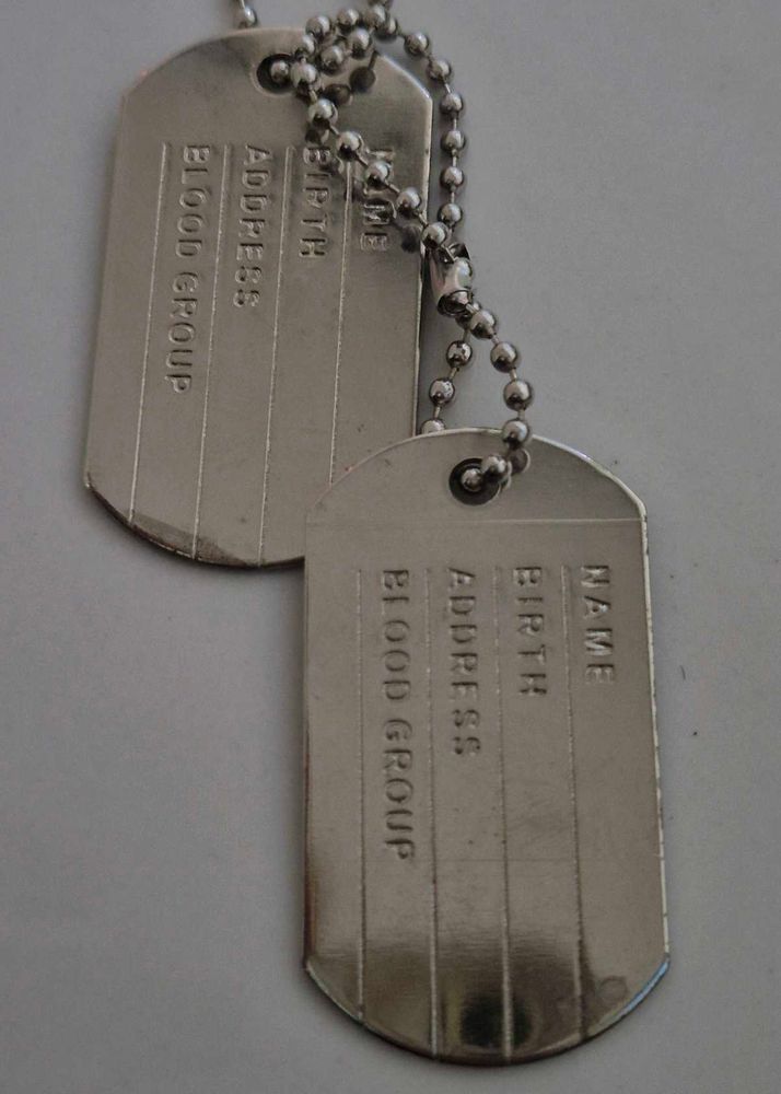 Silver soldier pendant necklace