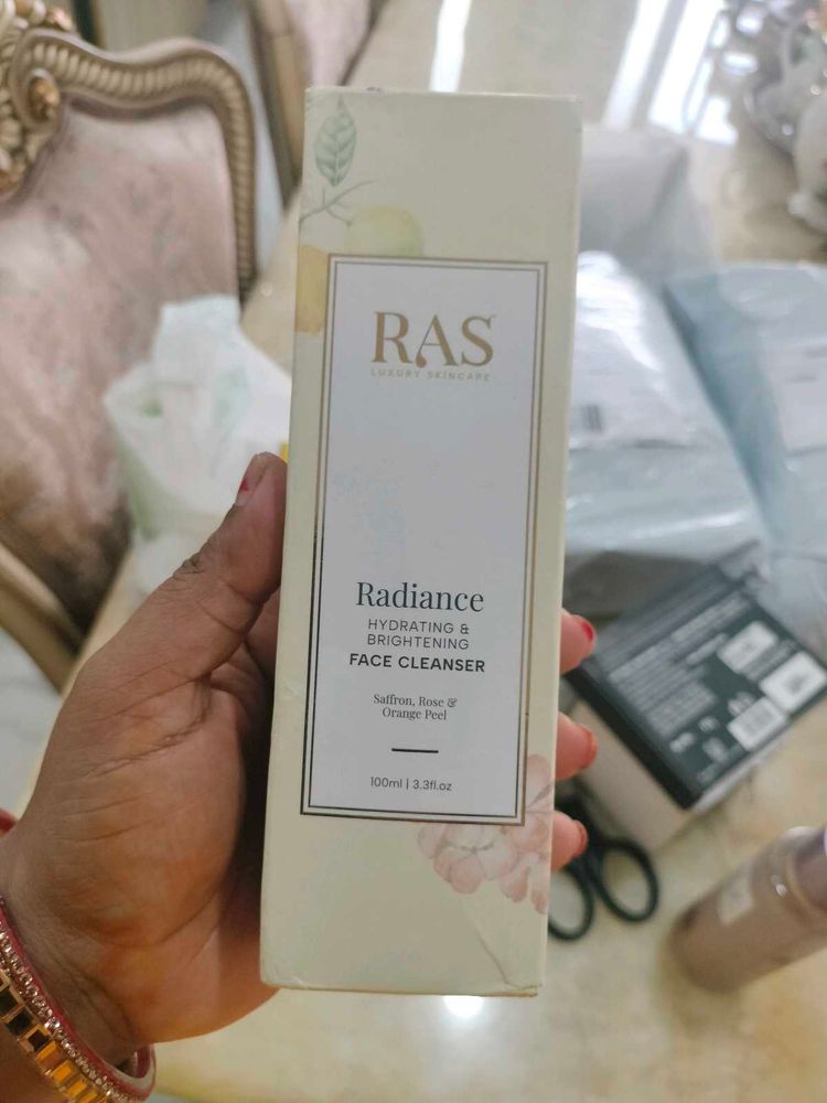 RAS Radiance Face Cleanser brand new