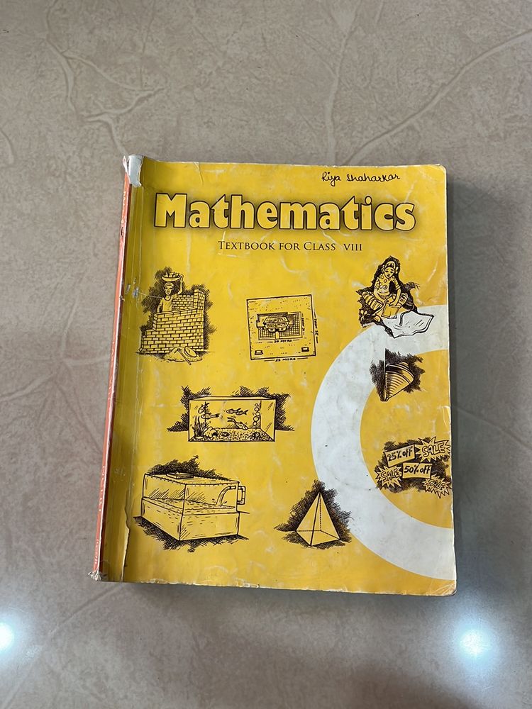 Class 8 CBSE Maths Textbook