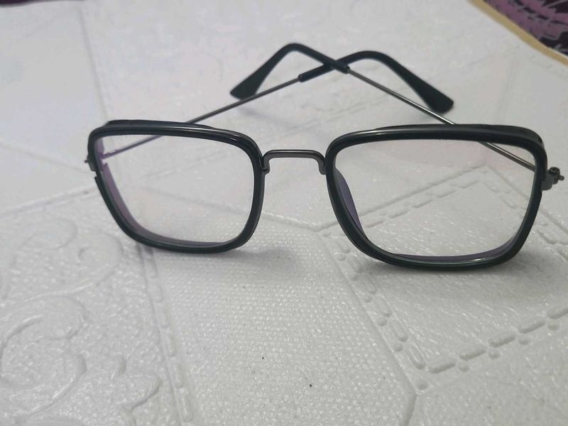 Plain Zero Power Glasses With Anti Glare Layer