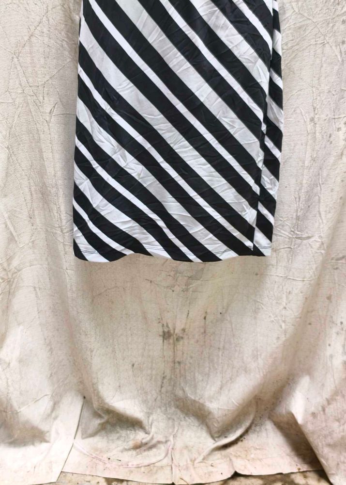 I. Striped Ethnic Skirt
