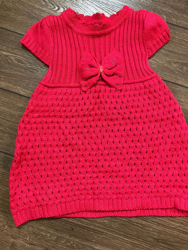 Cotton knitted Dress From Bethlehem 3/4 Yrs