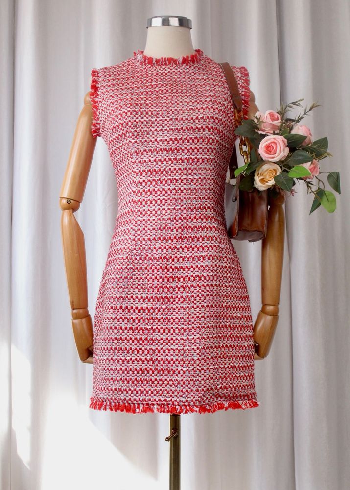 Chic Tweed Mini Dress