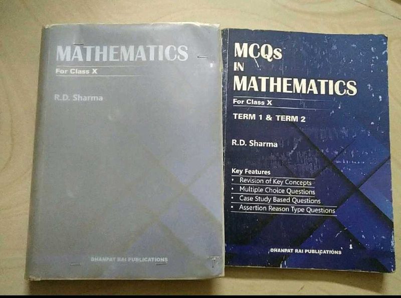 Class 10th RD Sharma Book With MCQ 2023 Edition