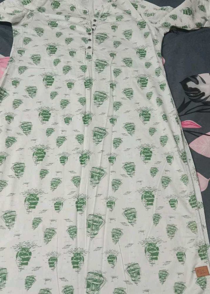 Printed Cotton Dress