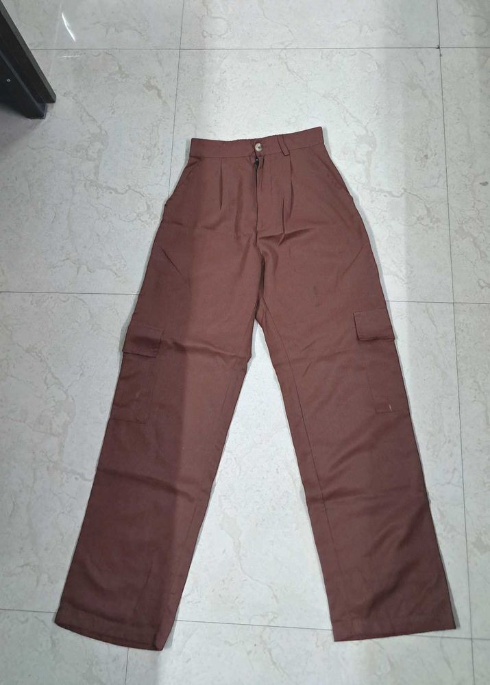 Brown Cargo Pants