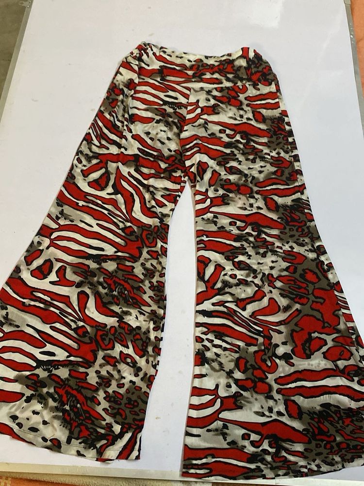 Patterned Palazzo Pants