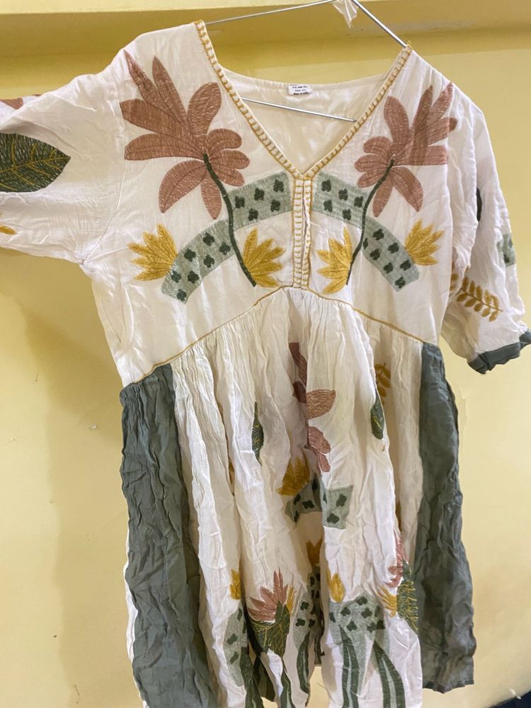 Floral Print Casual Dress