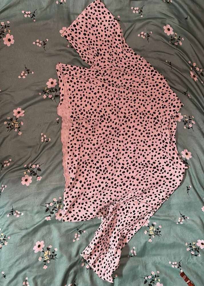 Dalmatian Print Lounge Set