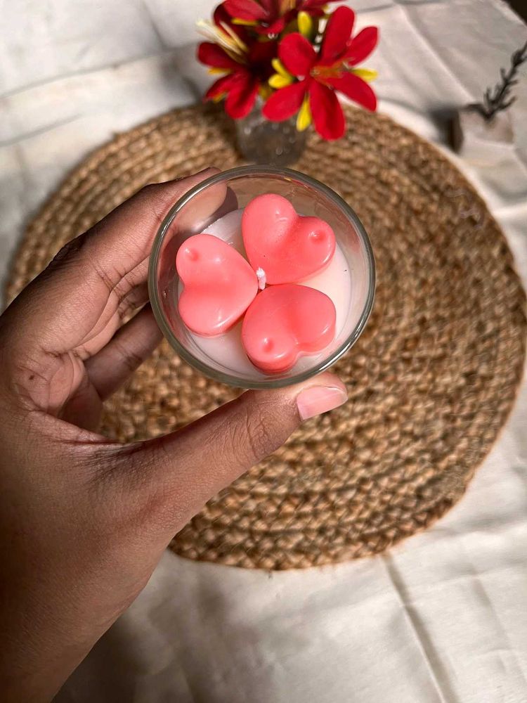Pretty Heart Candle ❤️🕯️