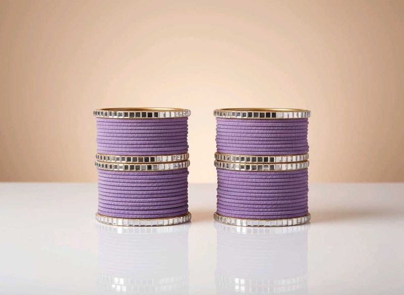 Purple Bangle Set