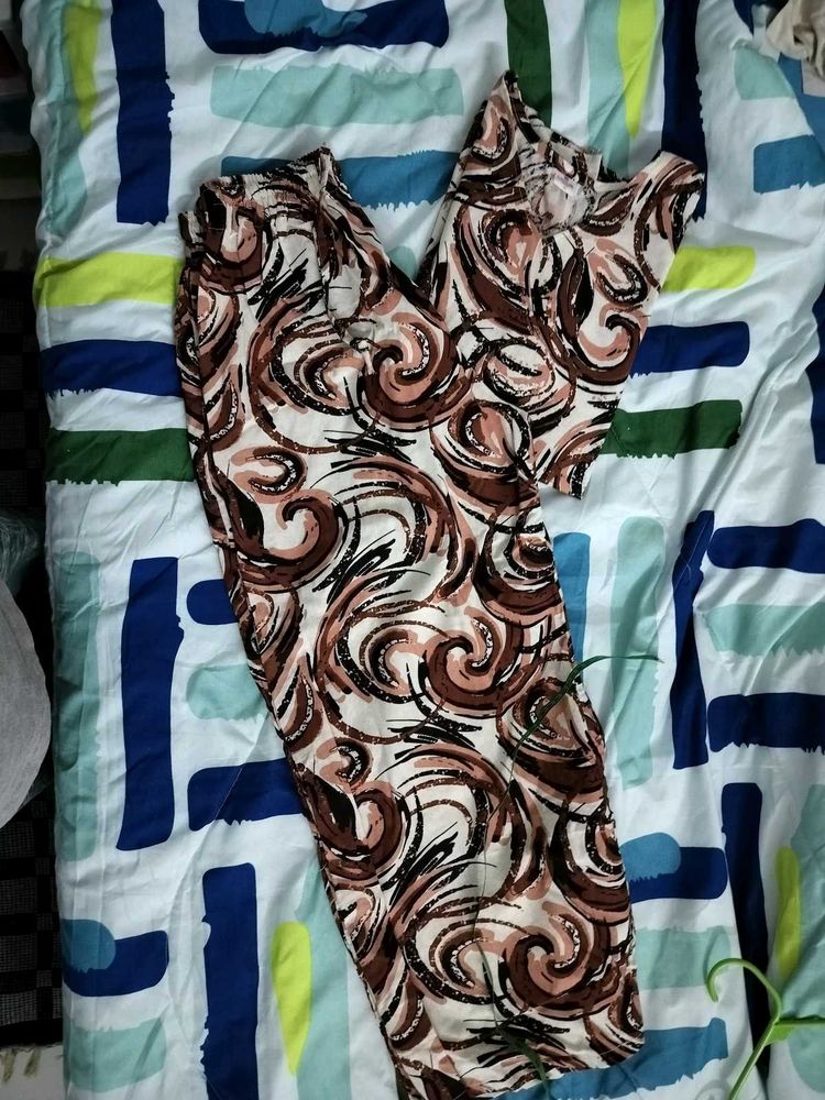 pure cotton co-ord set. not wore once it's complet