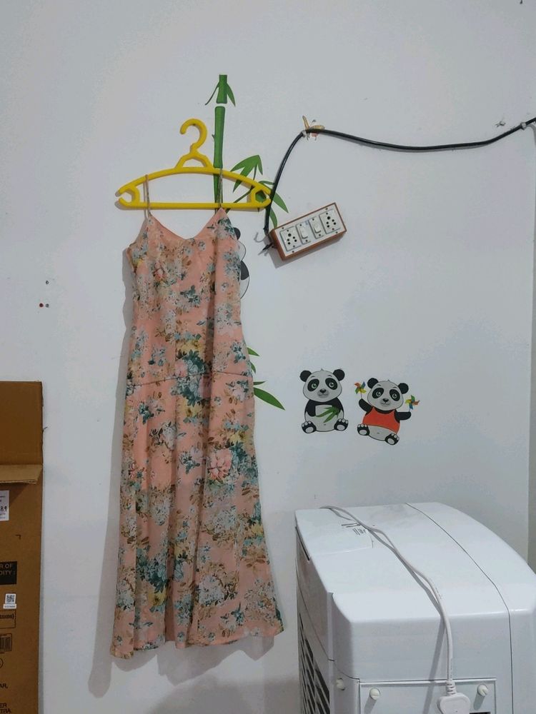 Peach Colour Dress Like Maxi 🌸💖💖💖✨✨✨