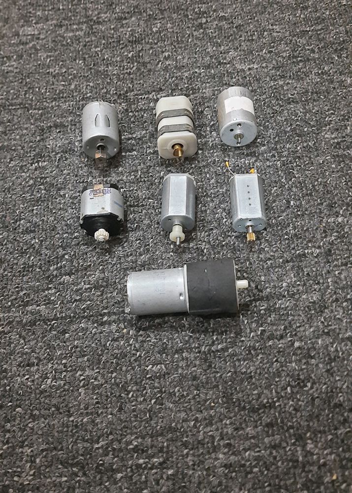 7 Piece Dc Motor Combo
